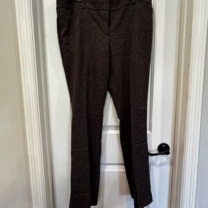 New York & Company Brown Straight Leg Pants